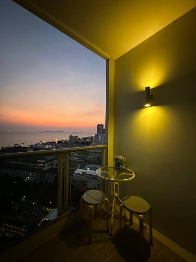 شقة The Riviera Jomtien Studio Sea View High Floor المظهر الخارجي الصورة