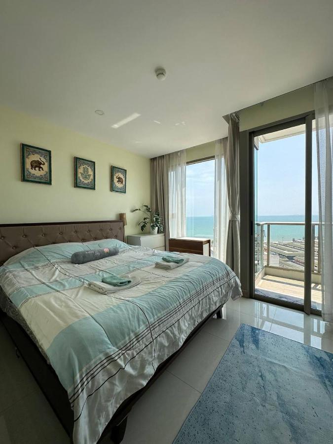 شقة The Riviera Jomtien Studio Sea View High Floor المظهر الخارجي الصورة